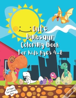 Capa do artigo Cute Dinosaur Coloring Book