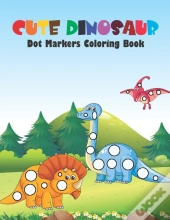 Cute Dinosaur Dot Markers Coloring Book