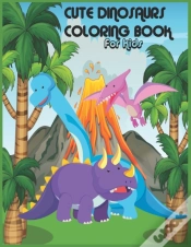 Capa do artigo Cute Dinosaurs Coloring Book For Kids