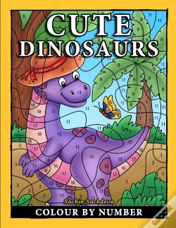 Capa do artigo Cute Dinosaurs Colour By Number