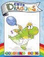 Cute Dragons Coloring Book - Preview