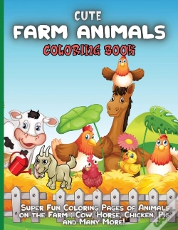 Capa do artigo Cute Farm Animals Coloring Book