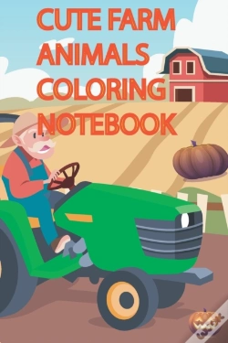 Capa do artigo Cute Farm Animals Coloring Notebook
