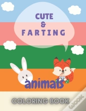 Cute Farting Animals Coloring Book