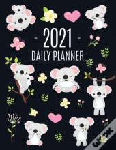 Cute Grey Koala Planner 2021