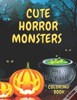 Capa do artigo Cute Horror Monsters Coloring  Book