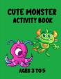 Cute Monster Activity Book - Preview
