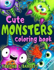 Cute Monsters Coloring Book