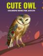 Cute Owl Coloring Book For Adults - Preview