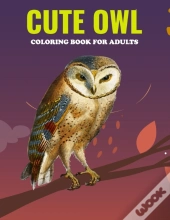 Cute Owl Coloring Book For Adults