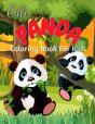 Cute Panda Coloring Book For Kids - Preview