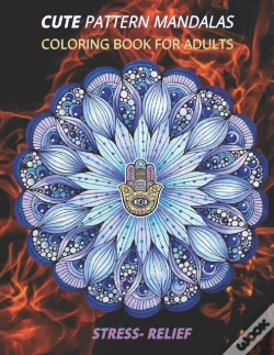 Capa do artigo Cute Pattern Mandalas Coloring Book For Adults Stress- Relief