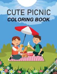 Cute Picnic Coloring Book