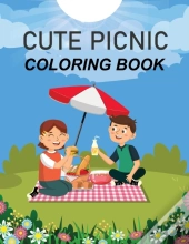 Cute Picnic Coloring Book