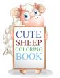 Cute Sheep Coloring Book - Preview