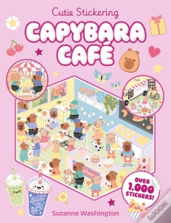 Capa do artigo Cutie Stickering #1 Capybara Cafe: The Ultimate Cosy Sticker Book