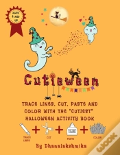 Capa do artigo Cutieween . Trace Lines, Cut, Paste, And Color With The "Cutiest" Halloween Activity Book