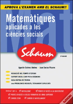 Capa do artigo Cutr Matematicas Aplicadas A Las Ccss Schaum Selectividad-Curso Cero (Catalan)