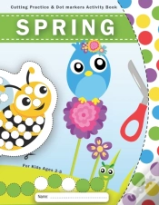 Capa do artigo Cutting Practice & Dot Markers Activity Book For Kids Ages 2-5