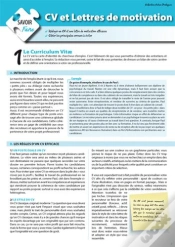 Capa do artigo Cv Et Lettres De Motivation