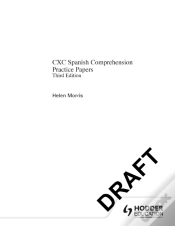 Capa do artigo Cxc Spanish Comprehension