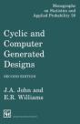 Cyclic And Computer Generated Designs - Preview