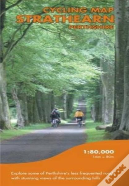 Cycling Map Strathearn Perthshire