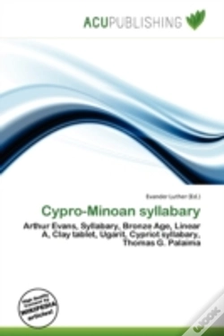 Capa do artigo Cypro-Minoan Syllabary