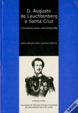 Capa do artigo D. Augusto de Leuchtenberg e Santa Cruz