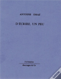 Capa do artigo D Ecrire, Un Peu