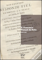 Capa do artigo D. Francisco Manuel de Melo (1608-1666)