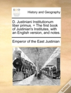 Capa do artigo D. Justiniani Institutionum Liber Primus