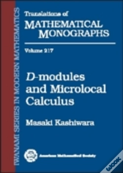 Capa do artigo D-Modules And Microlocal Calculus