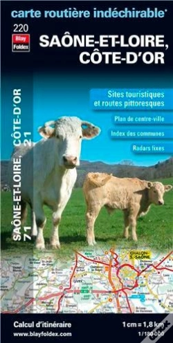 Capa do artigo D220 ; Saône-Et-Loire, Côte D'Or