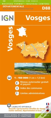 Capa do artigo D88 Vosges  1/150.000