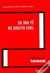 Capa do artigo Da Boa Fé no Direito Civil