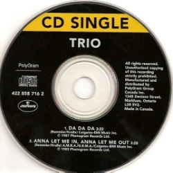 Capa do artigo Da Da Da / Anna Let Me In, Anna Let Me Out - CD