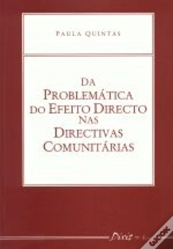 Capa do artigo Da Problemática do Efeito Directo nas Directivas Comunitárias