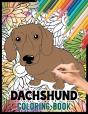 Dachshund Coloring Book - Preview