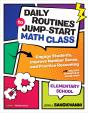 Daily Routines To Jump-Start Math Class, Elementary School - Preview