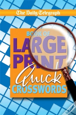 Capa do artigo "Daily Telegraph" Book Of Large Print Quick Crosswords