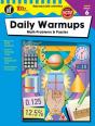 Daily Warmups, Grade 6 - Preview