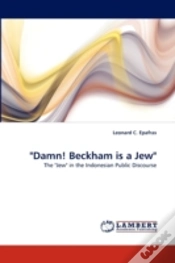 Capa do artigo "Damn! Beckham Is A Jew"