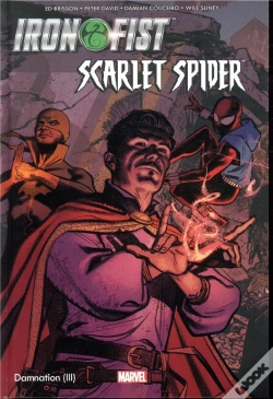 Capa do artigo Damnation: Iron Fist & Scarlet Spider