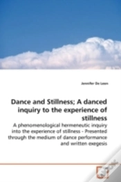 Capa do artigo Dance And Stillness; A Danced Inquiry To