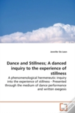 Capa do artigo Dance And Stillness; A Danced Inquiry To