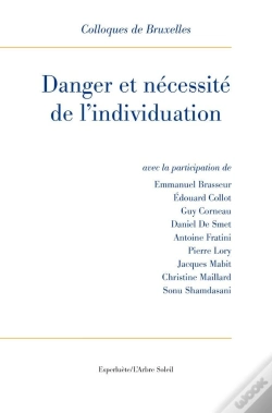 Capa do artigo Danger Et Nécessité De L'Individuation : Ixème Colloque De Bruxelles