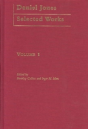 Daniel Jones, Selected Works: Volume I - Preview