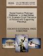 Daniel Newton Flickinger, Petitioner, V. United States. U.S. Supreme Court Transcript Of Record With Supporting Pleadings - Preview