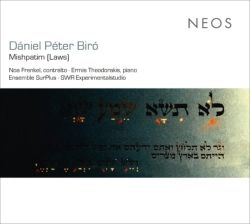 Capa do artigo Dániel Péter Biró: Mishpatim (Laws) - CD